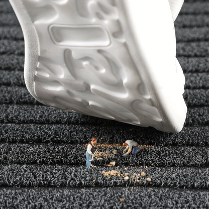Durable Gray Door Mat for Outdoor Entryways - view 2