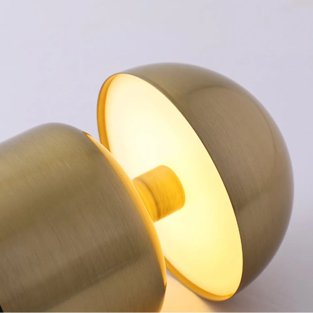 Rechargeable Retro Mushroom Table Lamp – Dimmable Touch Control - view 4