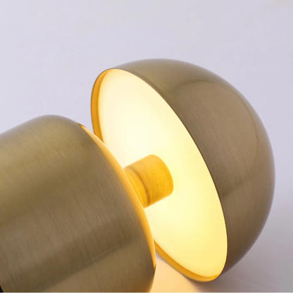 Rechargeable Retro Mushroom Table Lamp – Dimmable Touch Control - view 4
