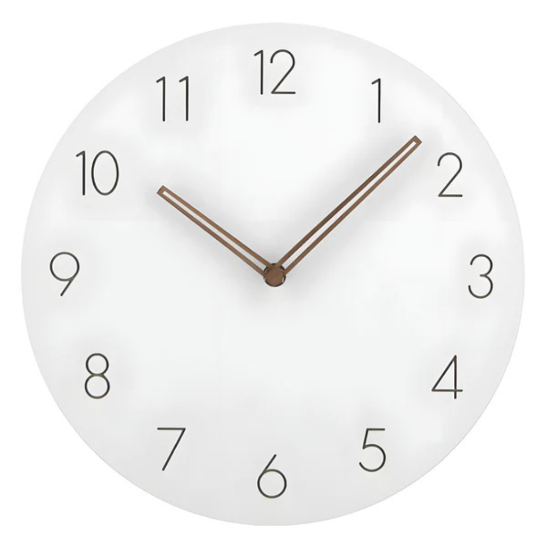 Trævægur – 29 cm Minimalist Wood Wall Clock for Living Room or Bedroom – view 6