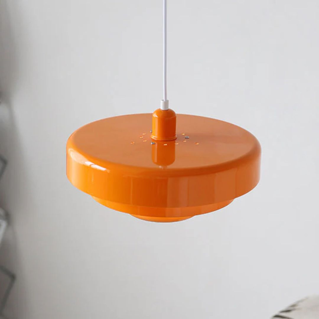 Layered Pendant Lamp in Green, Orange, or White for Dining Room - view 6