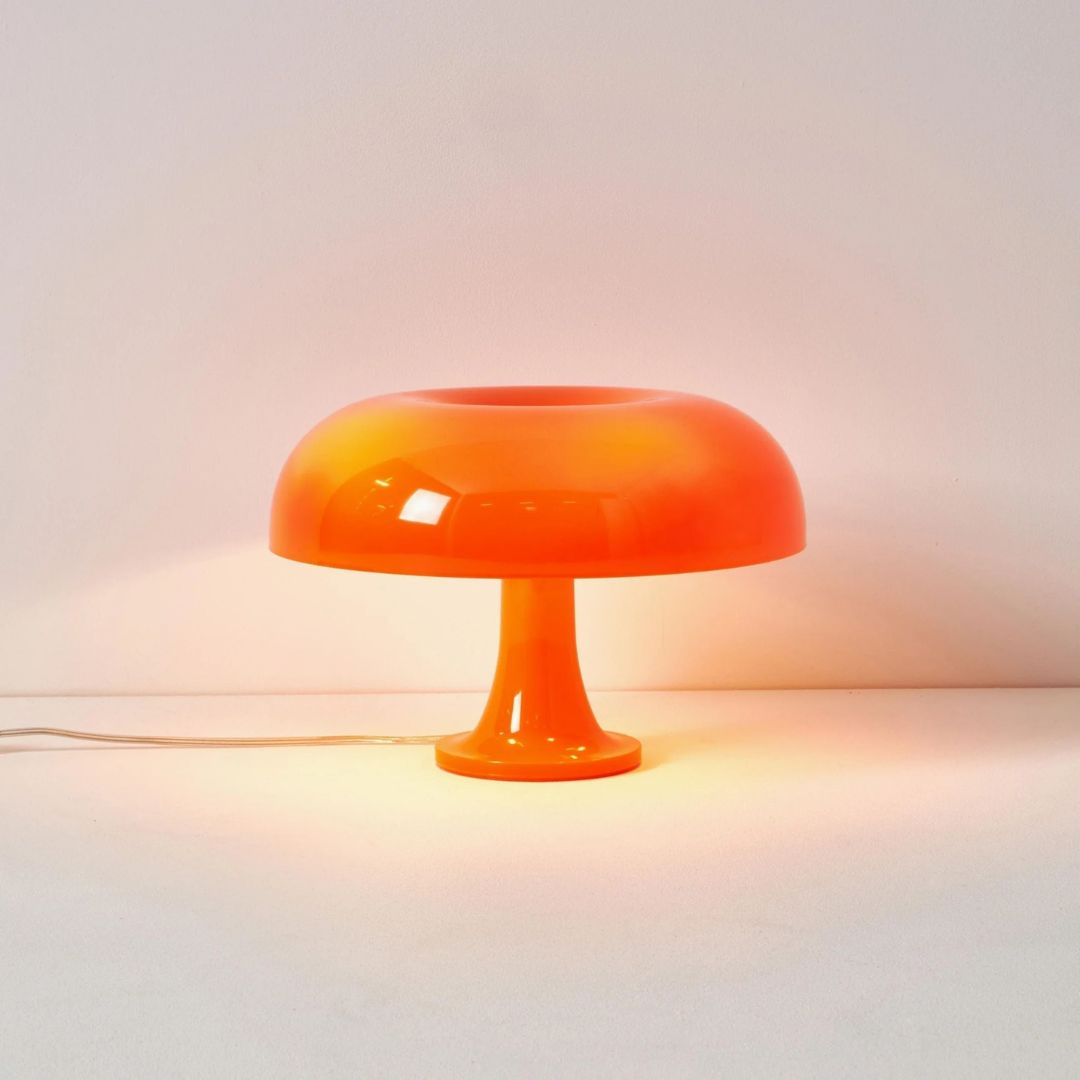 Dimmable Retro Mushroom Table Lamp for Living Room or Bedroom - view 6