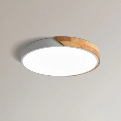 Scandinavian LED Ceiling Lamp – Warm Natural Look, Modern Style - view 21