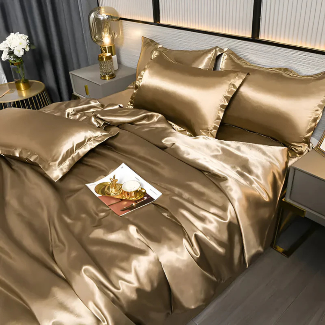 Soft Bedspread Set with Pillowcases for Elegant Bedroom Decor - view 5