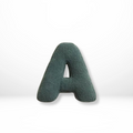 Velvet Alphabet Pillow – Soft and Playful Decor for Living Room or Kids' Room – view 5