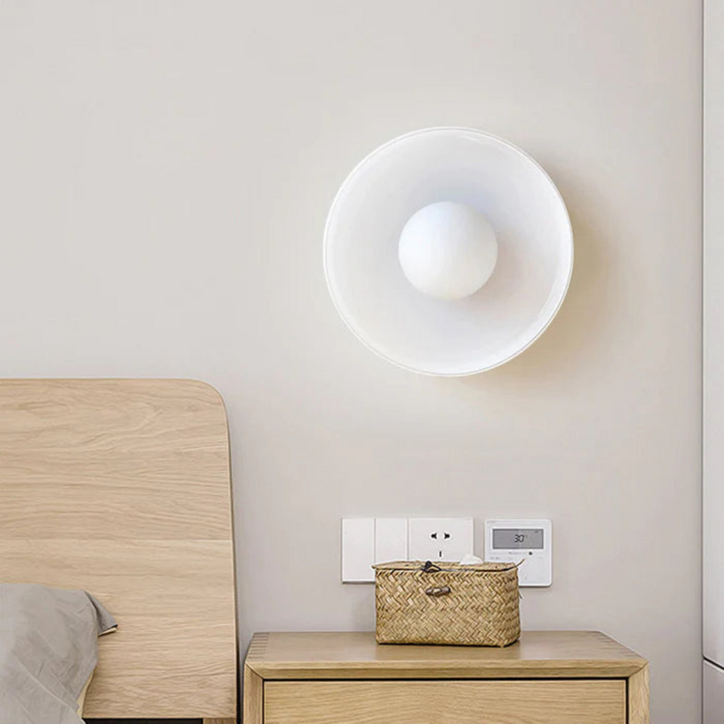 Dimmable Glass LED Ceiling Lamp for Living Room, Bedroom, Office – view 3