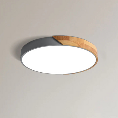 Scandinavian LED Ceiling Lamp – Warm Natural Look, Modern Style - view 20