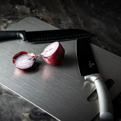 Silver Antibacterial Cutting Board, Knife-Friendly Design - view 6