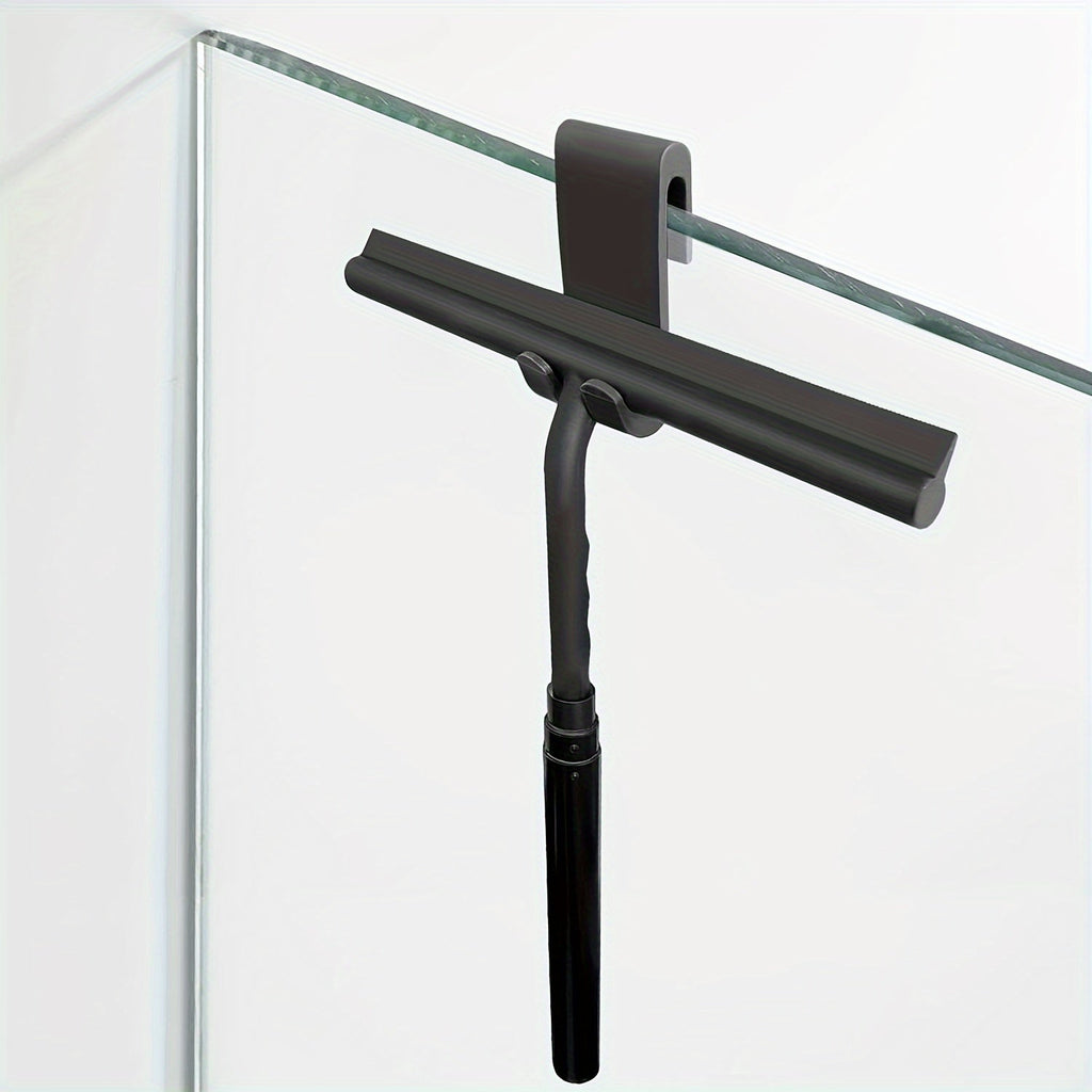 Telescopic Shower Cleaner - Aluminum & Silicone, No-Bend Design – view 3