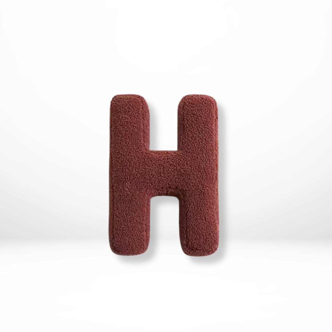 Alphabet Letter Pillow – Playful Decor for Living Room or Kids' Room - view 12