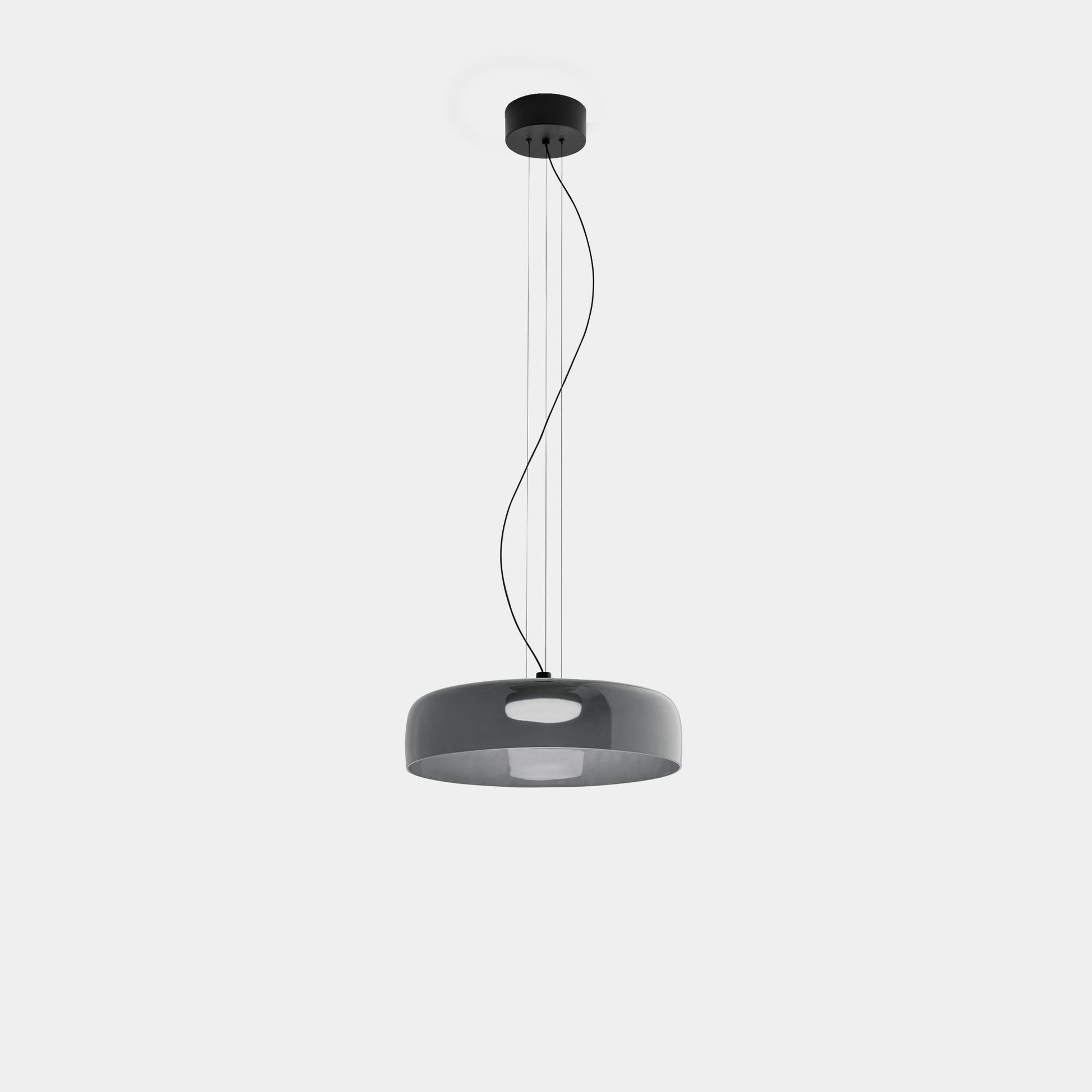 Layered Pendant Light – Modern Design in Orange, Green, Gray - view 11
