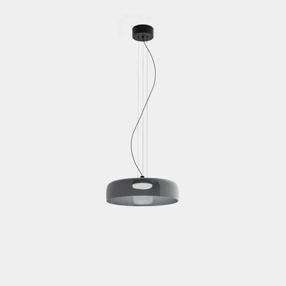 Layered Pendant Light – Modern Design in Orange, Green, Gray - view 11