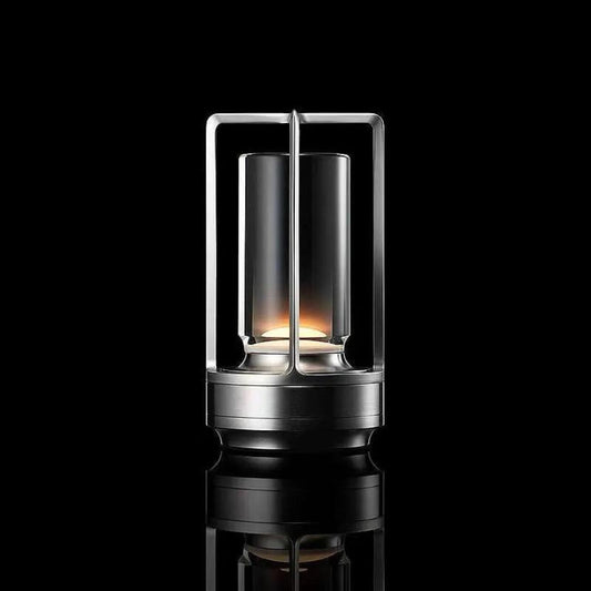 Wireless Table Lamp – Black Minimalist Design, Indoor and Outdoor - view 2