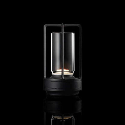 Wireless Table Lamp – Black Minimalist Design, Indoor and Outdoor - view 3