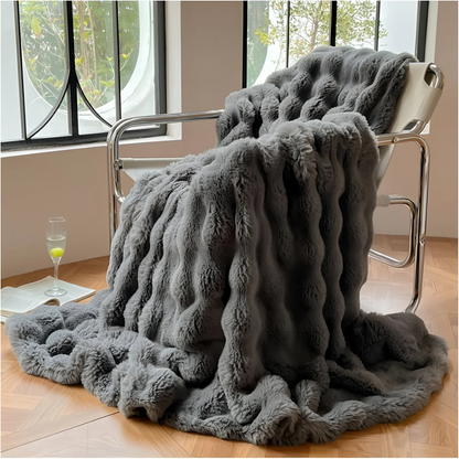 Soft Lightweight Blanket in Modern Design for Home or Travel - view 6