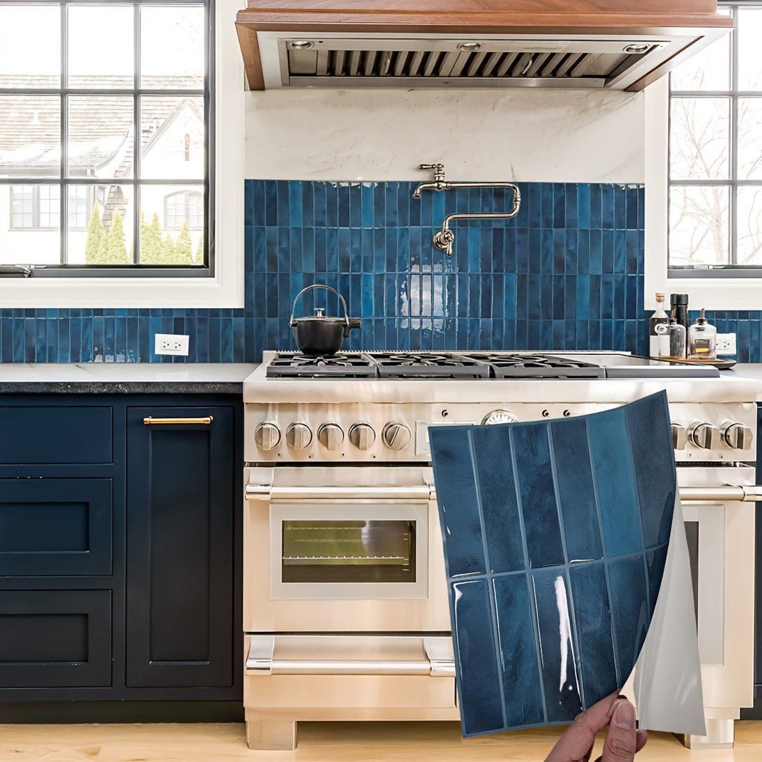 3D Waterproof Wall Tiles for Kitchen or Bathroom Backsplash - view 4