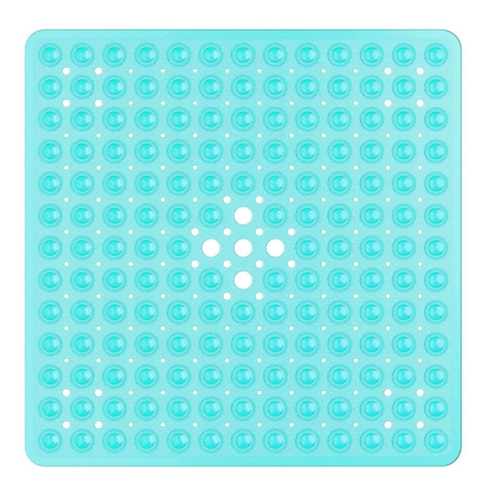 Non-Slip White Bath Mat with Minimalist Design for Shower - view 7