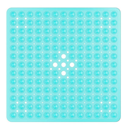 Non-Slip White Bath Mat with Minimalist Design for Shower - view 7