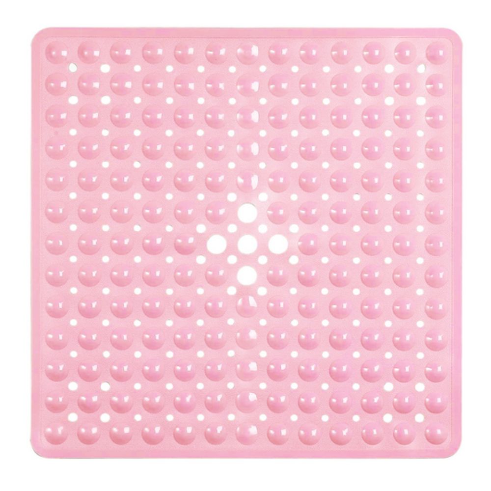 Non-Slip White Bath Mat with Minimalist Design for Shower - view 6