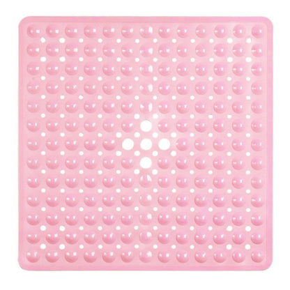 Non-Slip White Bath Mat with Minimalist Design for Shower - view 6