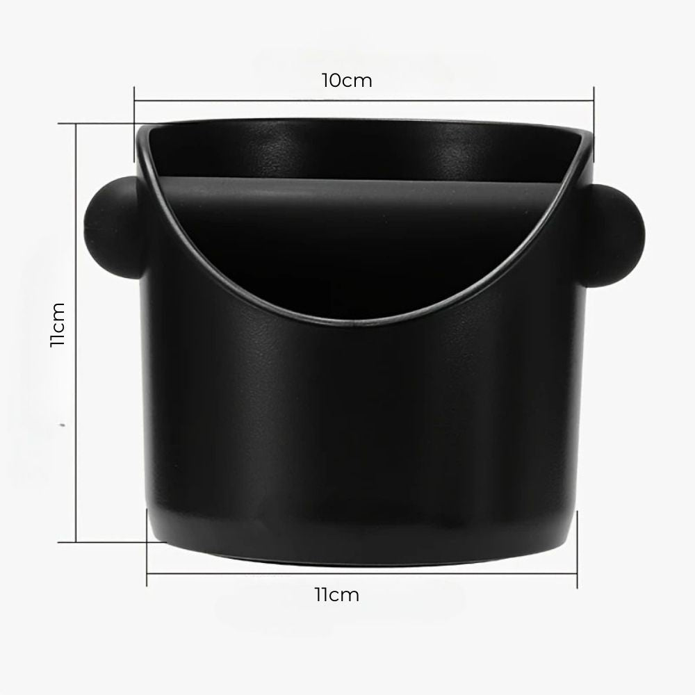Coffee Knock Box - Black, Modern Design for Home Barista or Cafe - view 10