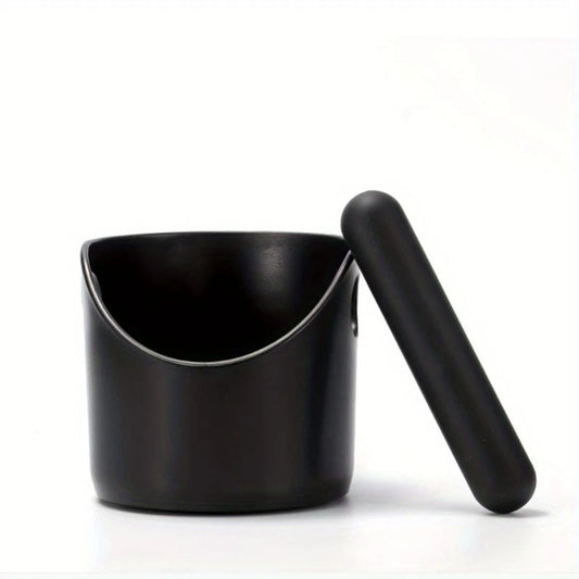 Coffee Knock Box - Black, Modern Design for Home Barista or Cafe - view 2