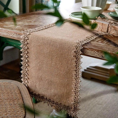 Bohemian Neutral Placemat for Dining Table Decor - view 12