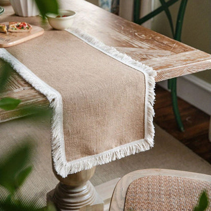 Bohemian Neutral Placemat for Dining Table Decor - view 13
