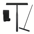 Telescopic Shower Cleaner - Aluminum & Silicone, No-Bend Design