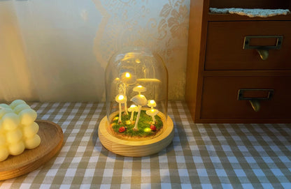 DIY Mushroom Lamp – Creative Table Decor for Living Room or Bedroom - view 13