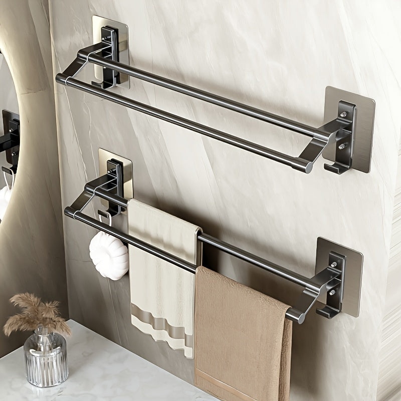Double-Rod Towel Holder - Modern Bathroom Decor - view 5