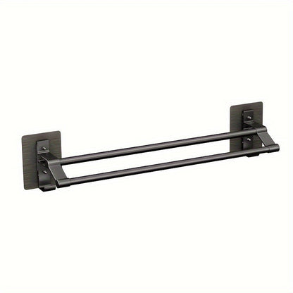 Double-Rod Towel Holder - Modern Bathroom Decor - view 6