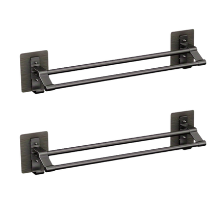 Double-Rod Towel Holder - Modern Bathroom Decor - view 9