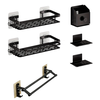 Double-Rod Towel Holder - Modern Bathroom Decor - view 3