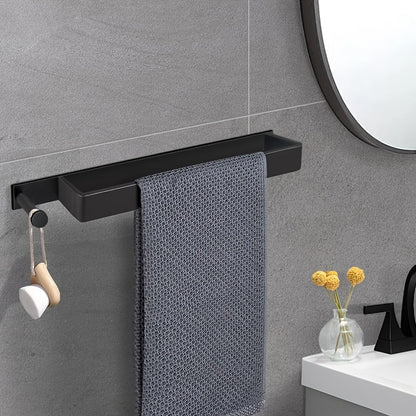 Freestanding Towel Holder with Hooks for Modern Bathrooms - view 4