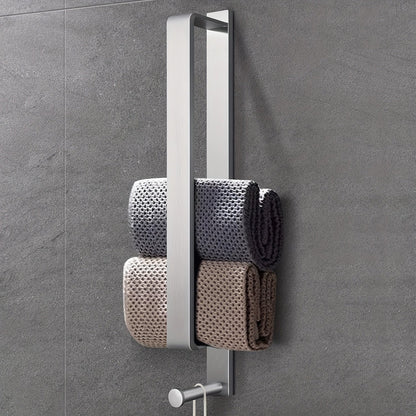 Freestanding Towel Holder with Hooks for Modern Bathrooms - view 7
