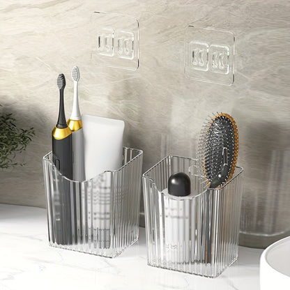 Multifunctional Bathroom Wall Shelf - No-Drill Mounting - view 4
