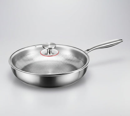 Hammered Frying Pan - Naturally Non-Stick, Induction Ready - view 7