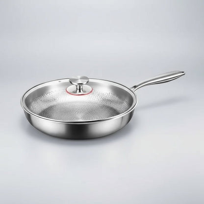 Hammered Frying Pan - Naturally Non-Stick, Induction Ready - view 4
