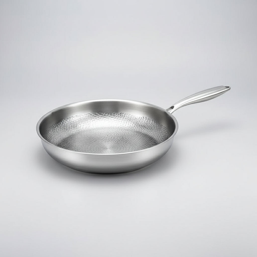 Hammered Frying Pan - Naturally Non-Stick, Induction Ready - view 5