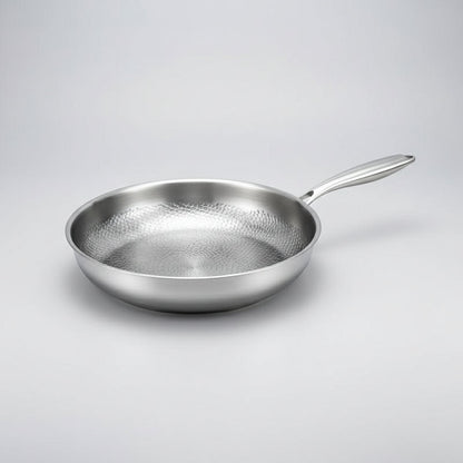 Hammered Frying Pan - Naturally Non-Stick, Induction Ready - view 5