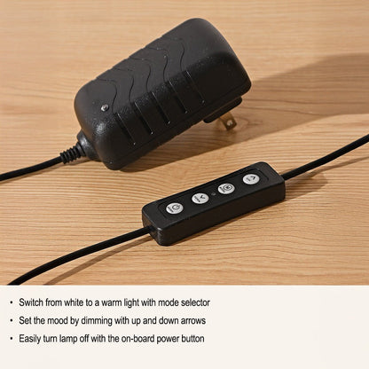 Dimmable LED Table Lamp with Warm and Cool Light Settings - view 6