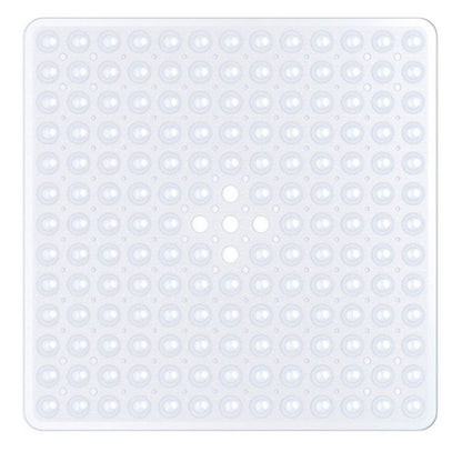 Non-Slip White Bath Mat with Minimalist Design for Shower - view 8