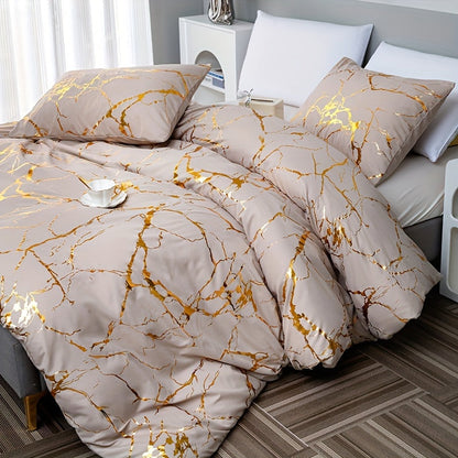 Swirl-Pattern Duvet Cover - Soft and Breathable for the Bedroom - view 5