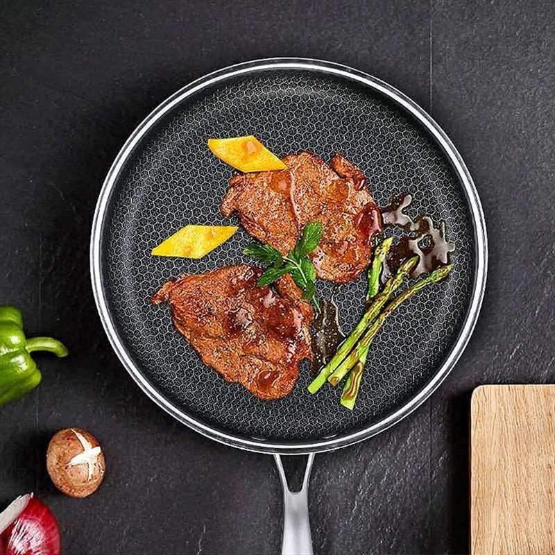 Non-Stick Frying Pan with Ergonomic Handle for Everyday Cooking - view 3