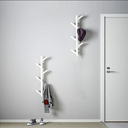 Wall-Mounted Clothes Rack with Gold-Colored Pipes - view 8