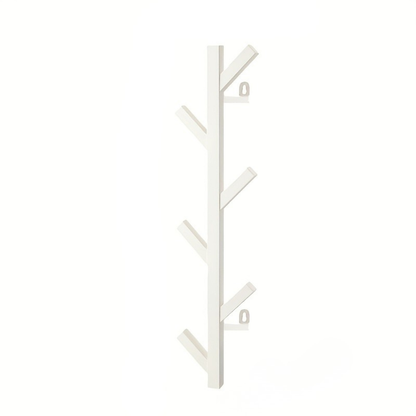 Wall-Mounted Clothes Rack with Gold-Colored Pipes - view 6