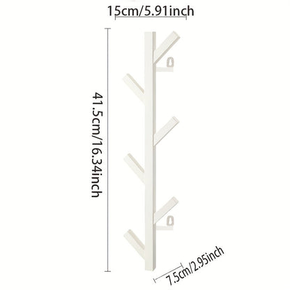 Wall-Mounted Clothes Rack with Gold-Colored Pipes - view 11