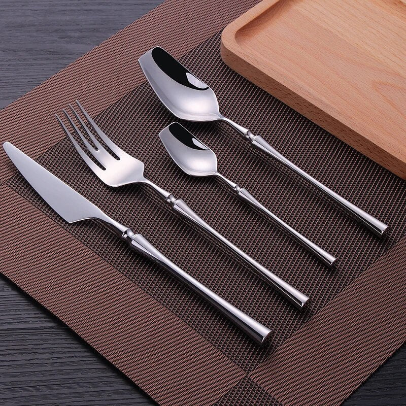 Elegant Ergonomic Cutlery Set for Everyday and Festive Dining - view 6