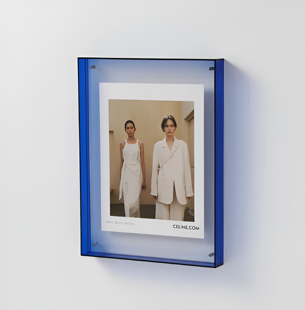 Modern Photo Frame – Transparent Acrylic, Minimalist Design for Office or Wall Decoration – view 13